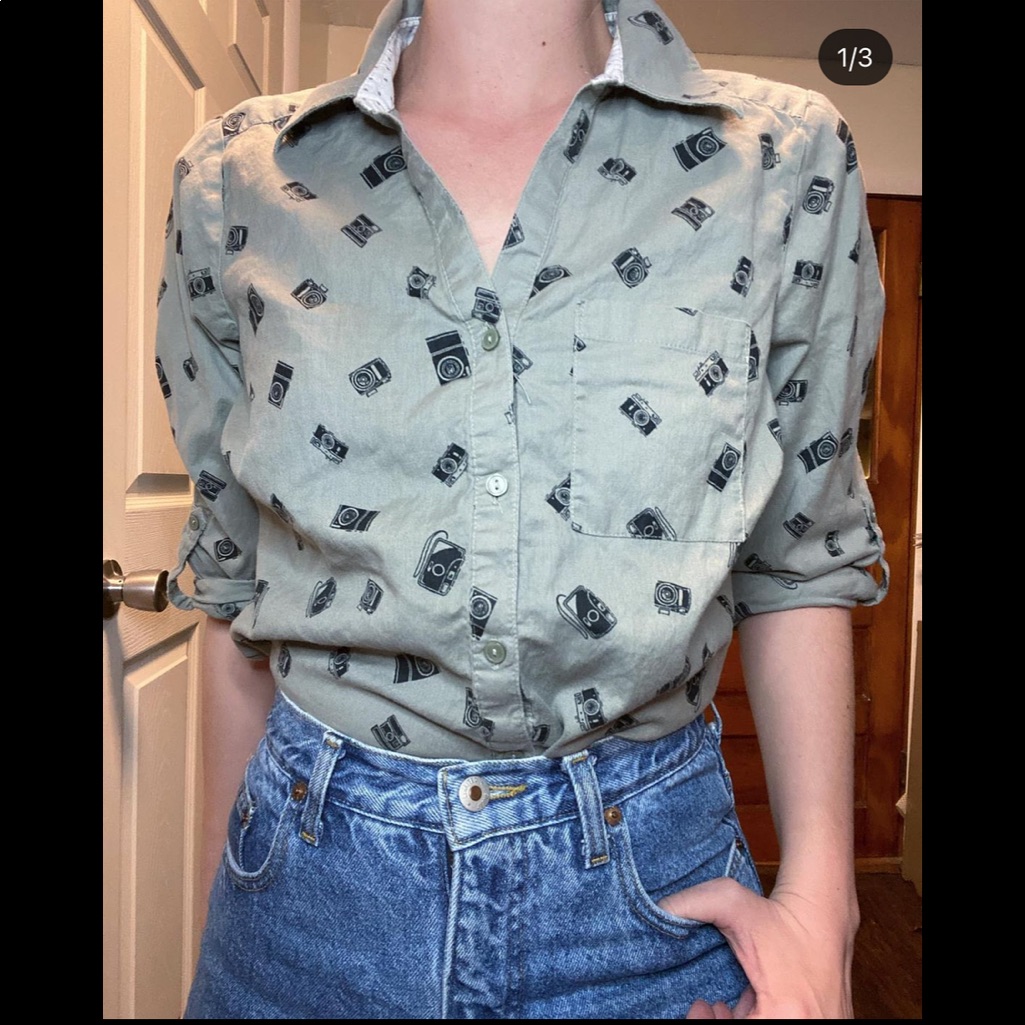 Camera Button Down